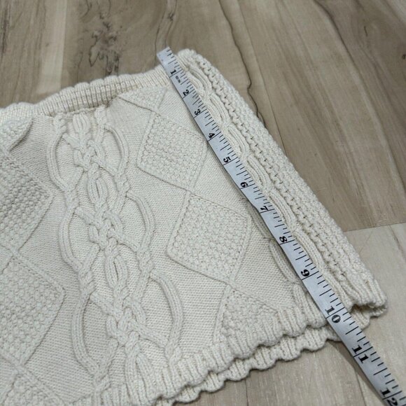 Zara Women’s Embroidered Knit Top Size Small Stretch Sleeveless - Picture 5 of 6